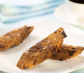 Holiday Cherry and Rum Biscotti