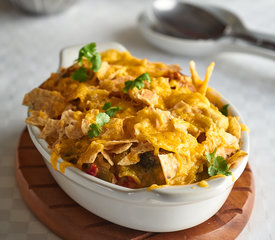 Santa Fe Chicken Tortellini Casserole