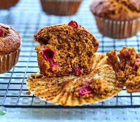 Maple Cranberry-Bran Muffins