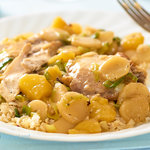 One of our favorite chicken crock pot recipes.  An easy slow cooker chicken recipe with ample sweet and sour sauce and a variety of textures that everyone loves.