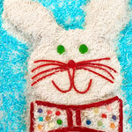 Fun and decorative Easter bunny cakes.