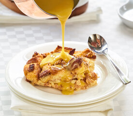 Lazarus Bread Pudding with Whiskey Sauce