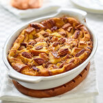 Best bread pudding recipe with a vanilla custard bottom and a lovely rich whiskey sauce for serving. Decadent and utterly delicious. Turns stale bread into true comfort food.