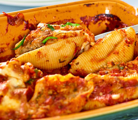 Beef Stuffed Shells