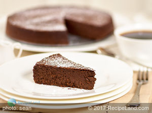Chocolate Mocha Mousse Passover Cake