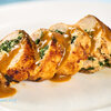 Spinach Ricotta Stuffed Chicken Breasts with Lemon White Wine Sauce