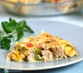 Crustless Tuna Quiche