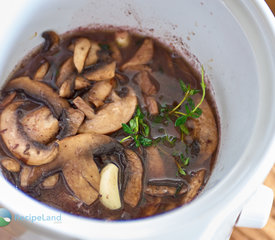 Coq Au Vin à la Slow Cooker