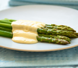 Baked Asparagus with Parmesan Cream Sauce