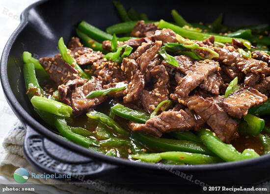 Honey Soy Steak Strips Over Rice For Two Recipe