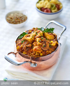 Italian Lentil Tortellini Soup