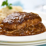 Our favorite easy salisbury steak and onions recipe. We always make enough extra gravy to serve over potatoes. So delish, it tastes like it took me day to cook!