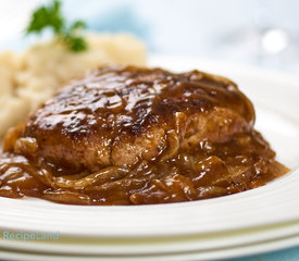 Cheese Stuffed Salisbury Steaks