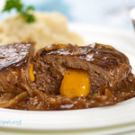 Our favorite easy salisbury steak and onions recipe. We always make enough extra gravy to serve over potatoes. So delish, it tastes like it took me day to cook!