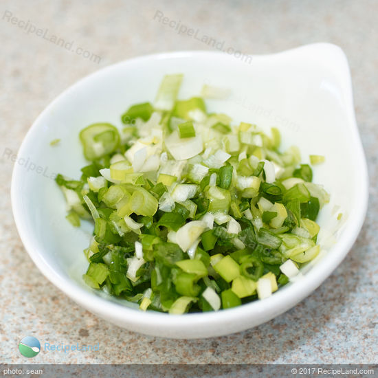 Minced green onions (scallions)