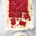 Cherry cheesecake bite-sized bars. Super easy and yummy! Always a hit at get-togethers. No leftovers.