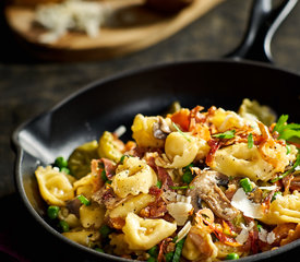 Tortellini with White Sauce