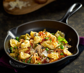 Tortellini with White Sauce