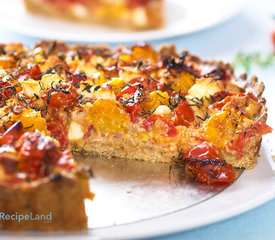 Roasted Cherry Tomato and Feta Tart