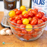 Roasted Cherry Tomato and Feta Tart