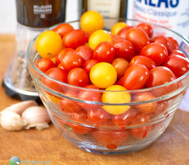 Roasted Cherry Tomato and Feta Tart