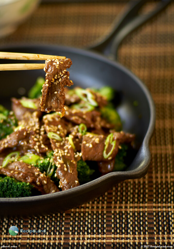 Sesame Beef Strips