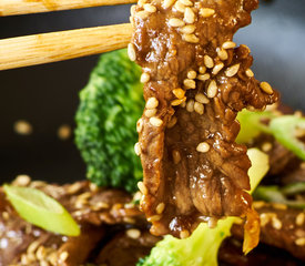 Sesame Beef Strips