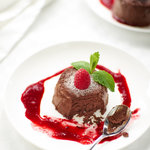 A very chocolatey raspberry easy chocolate mousse recipe. A simple dark chocolate mousse that uses just 3 ingredients and is unbelievably smooth, rich and decadent.             