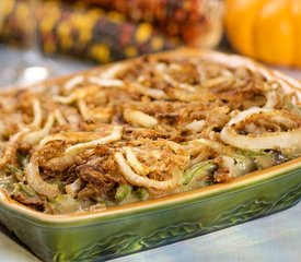 Classic Green Bean Casserole-Low Fat and Low Calorie