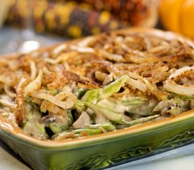 Classic Green Bean Casserole-Low Fat and Low Calorie