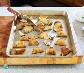 Oven-roasted Potatoes with Garlic, Olives, Feta and, Oregano