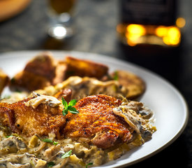 British Whiskey Chicken