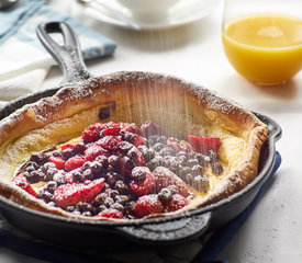 Berry Breakfast Puff for Two