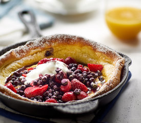 Berry Breakfast Puff for Two