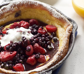 Berry Breakfast Puff for Two