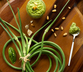 Garlic Scape Pesto