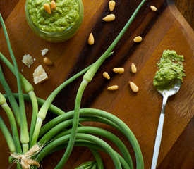 Garlic Scape Pesto