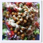 Chickpea Shawarma Salad