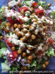 Chickpea Shawarma Salad