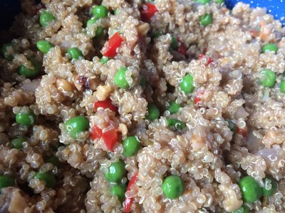 Walnut Rosemary Quinoa