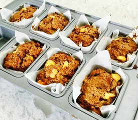 Sugar Free Peach Oat Bran Muffins