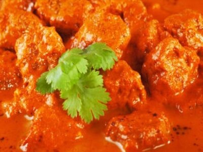 Delicious spicy Thai Red Curry Chicken