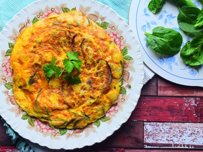 Spanish Omelette with Parsnip