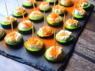 Cucumber Appetizers