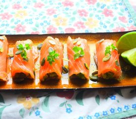 Smoked Salmon Rolls