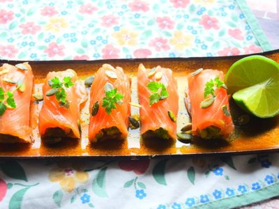 Smoked Salmon Rolls