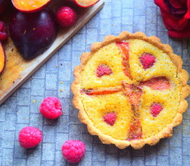 Plum & Raspberry Tart