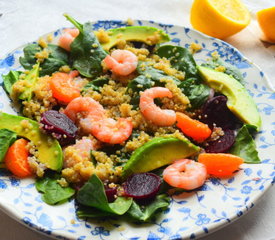 Prawn, Quinoa & Tangerine Salad