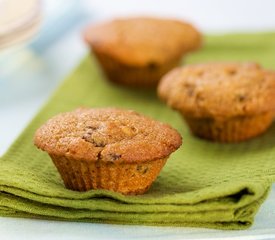 Whole Wheat Pumpkin, Raisin and Nut Muffins