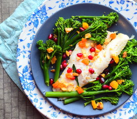 Sea Bass With Tenderstem Broccoli